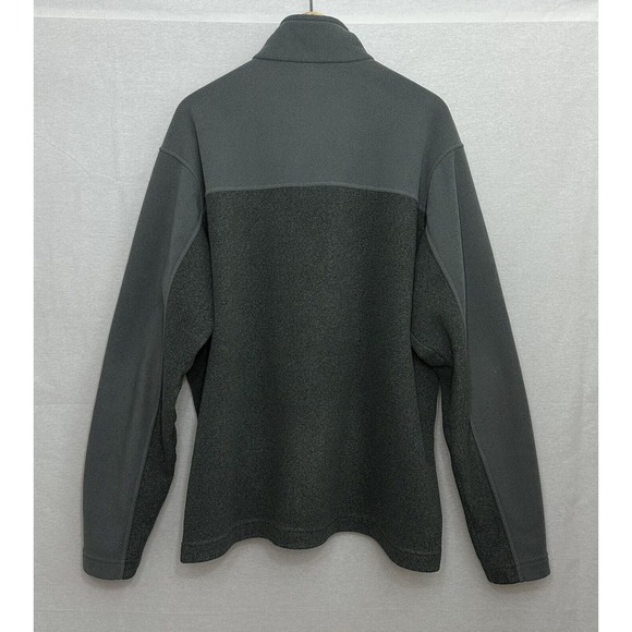 Patagonia Synchilla Mens Fleece Jacket XL Gray Zip Pockets Long Sleeve Logo - Picture 2 of 6